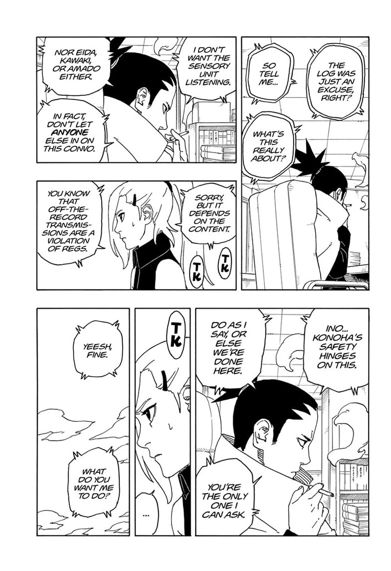 Boruto Two Blue Vortex Chapter 6 — page 7