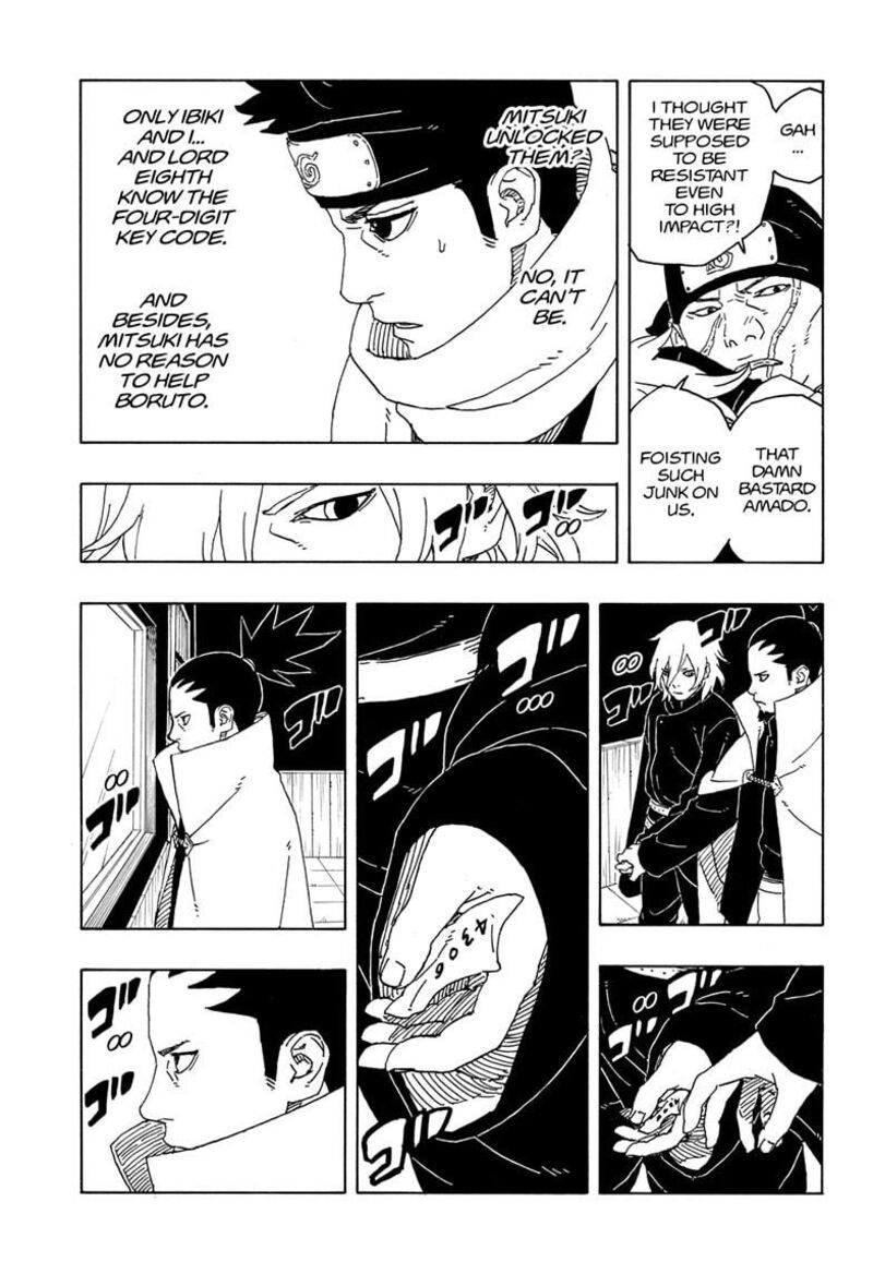 Boruto Two Blue Vortex Chapter 14 — page 35