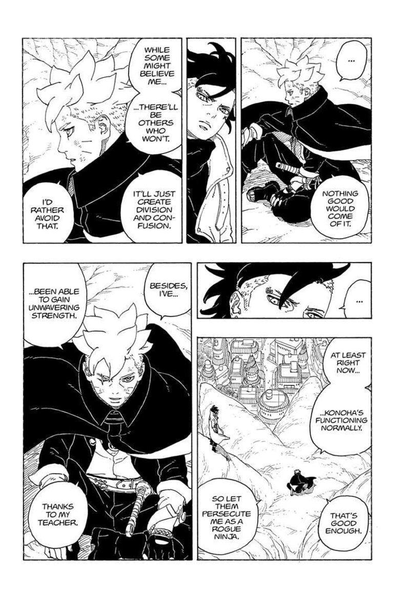 Boruto Two Blue Vortex Chapter 15 — page 32