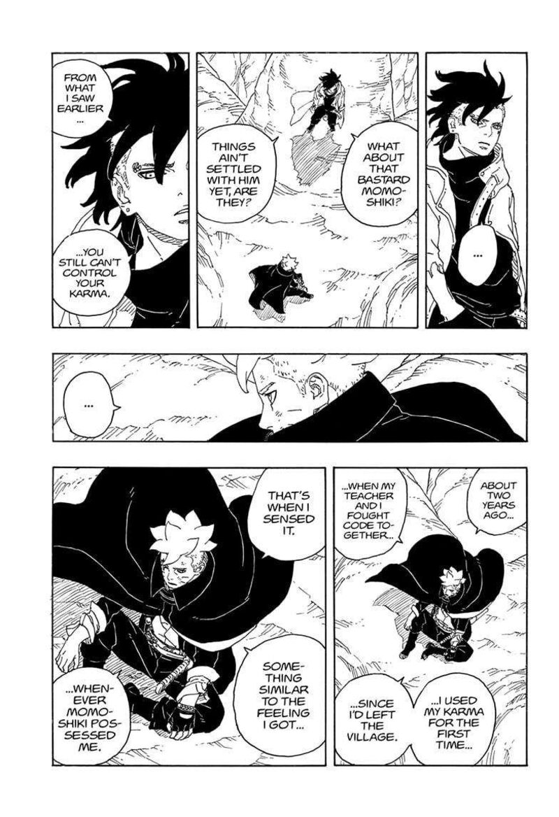 Boruto Two Blue Vortex Chapter 15 — page 33