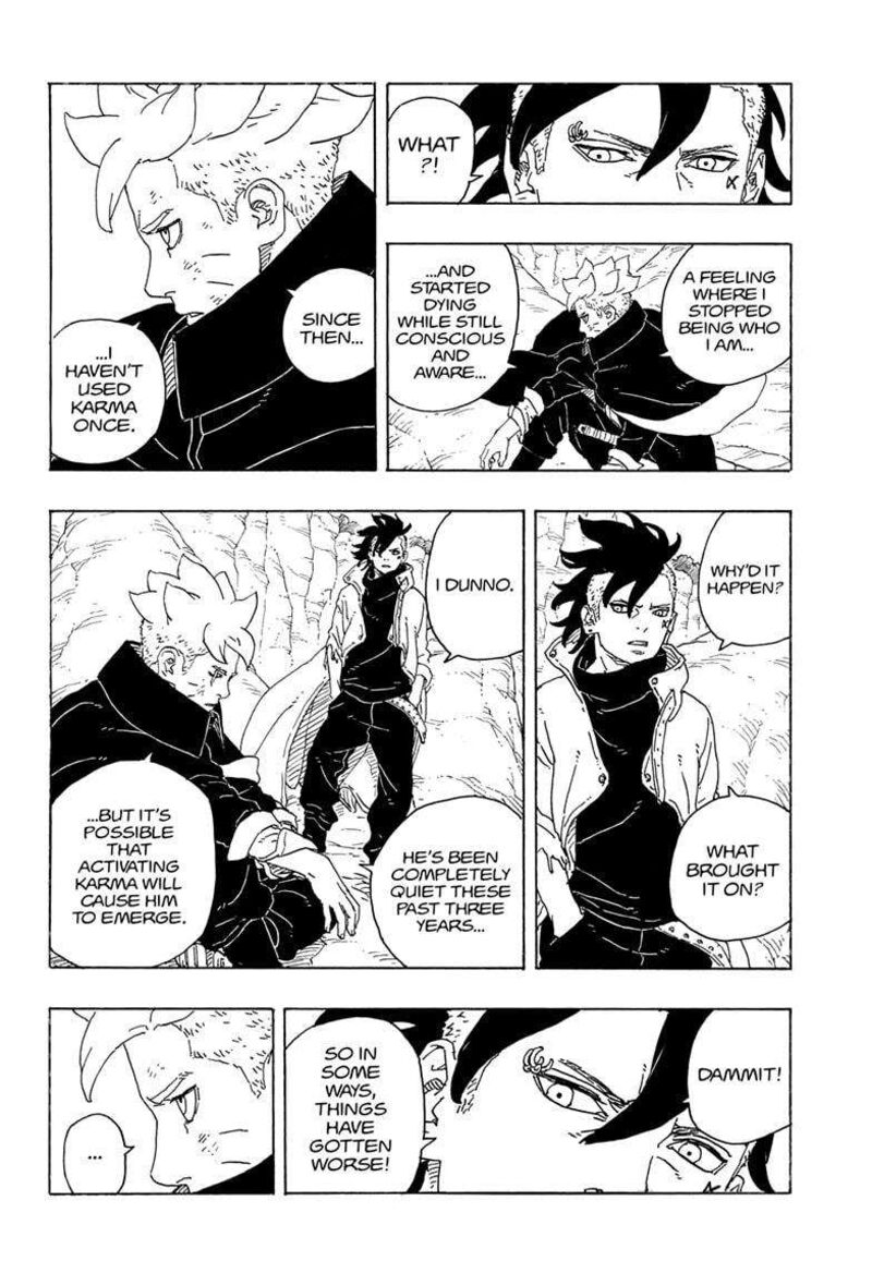 Boruto Two Blue Vortex Chapter 15 — page 34