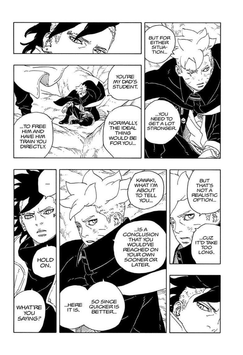Boruto Two Blue Vortex Chapter 15 — page 36