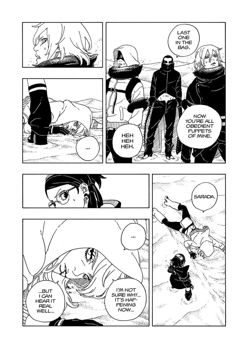 Boruto Two Blue Vortex Chapter 20 — page 33