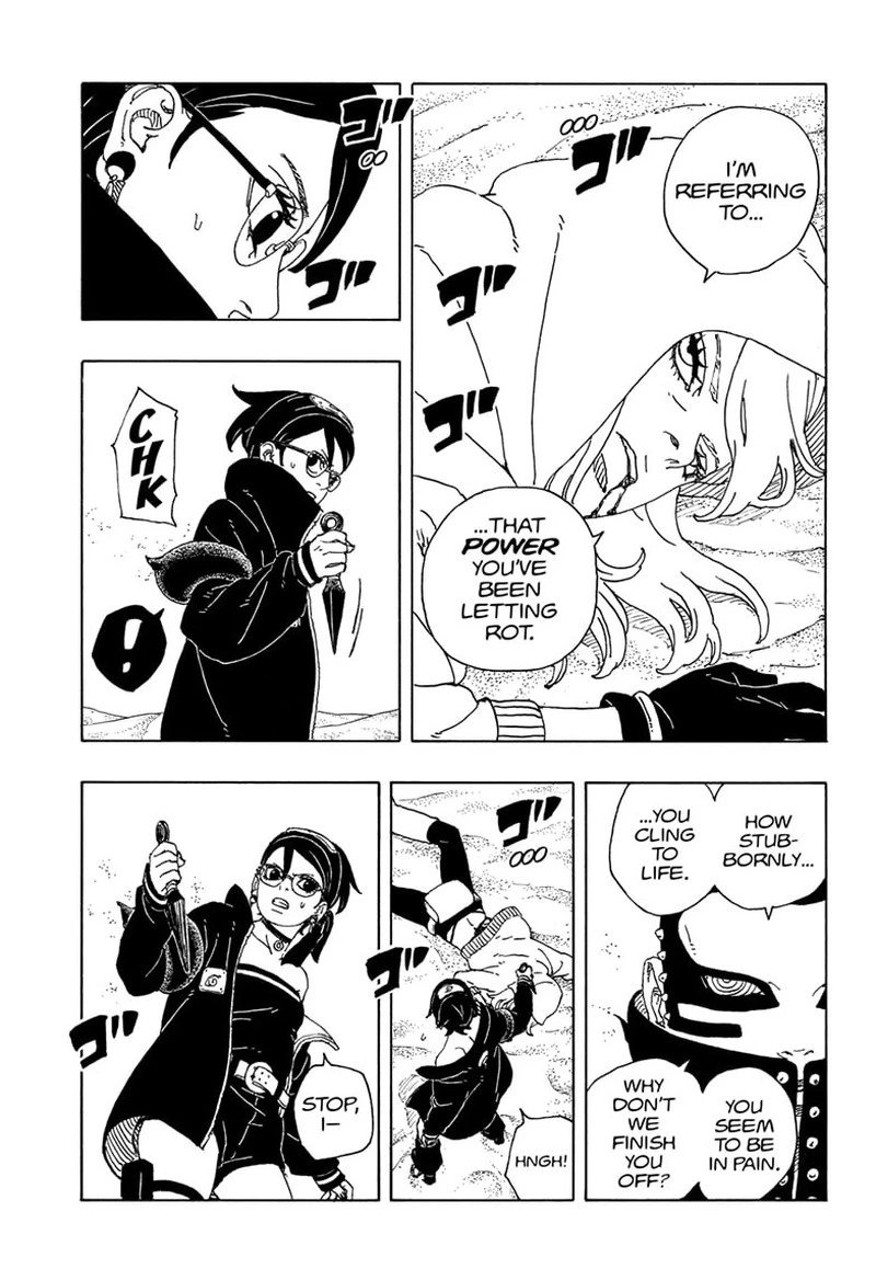 Boruto Two Blue Vortex Chapter 20 — page 35
