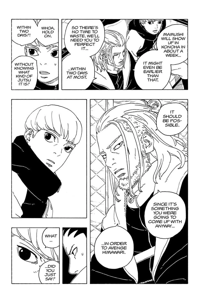 Boruto Two Blue Vortex Chapter 27 — page 21