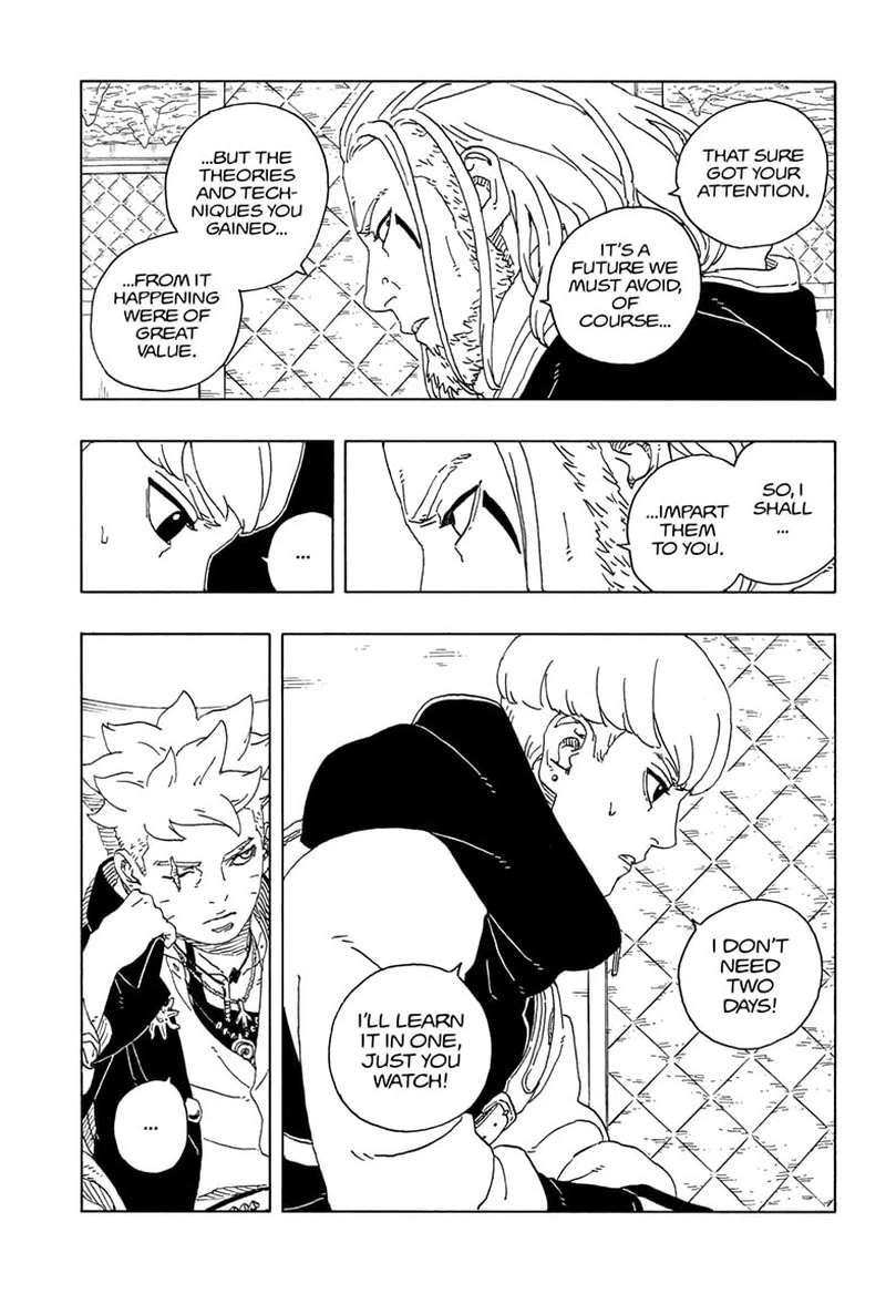 Boruto Two Blue Vortex Chapter 27 — page 22
