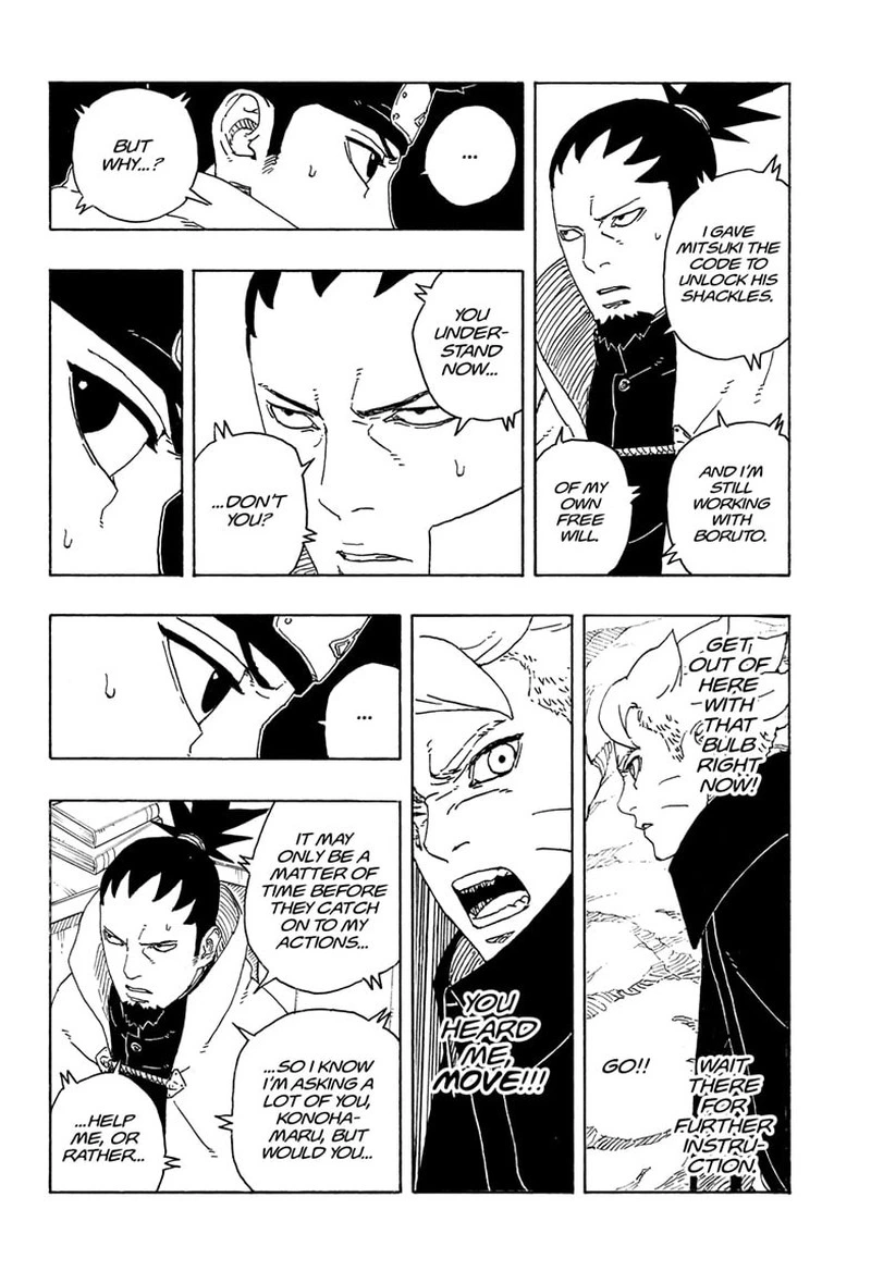 Boruto Two Blue Vortex Chapter 27 — page 31