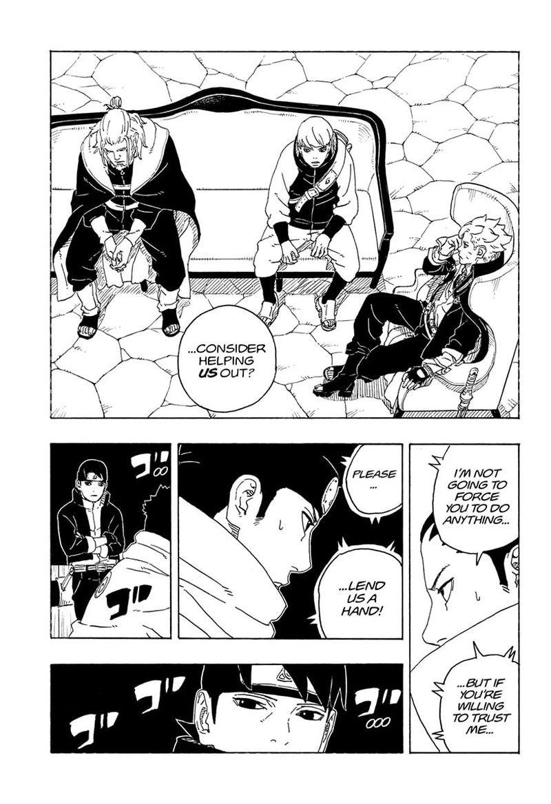 Boruto Two Blue Vortex Chapter 27 — page 32