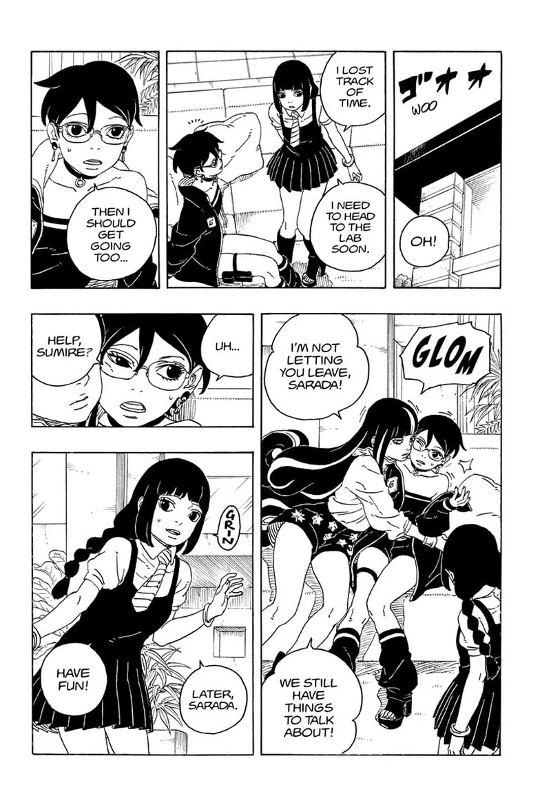 Boruto Two Blue Vortex Chapter 27 — page 33