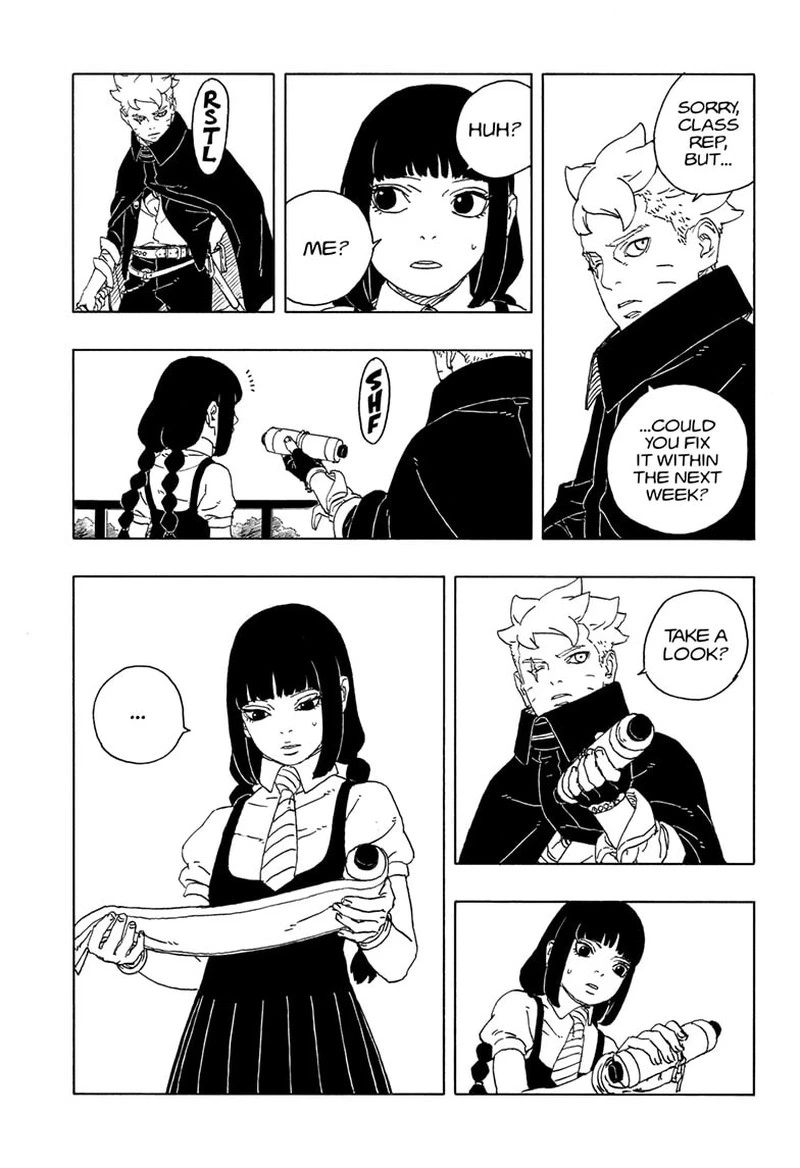 Boruto Two Blue Vortex Chapter 27 — page 36
