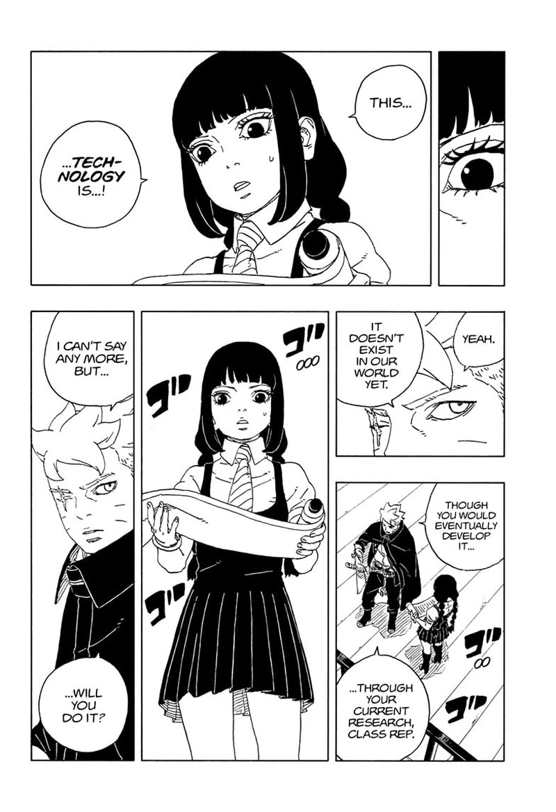 Boruto Two Blue Vortex Chapter 27 — page 37