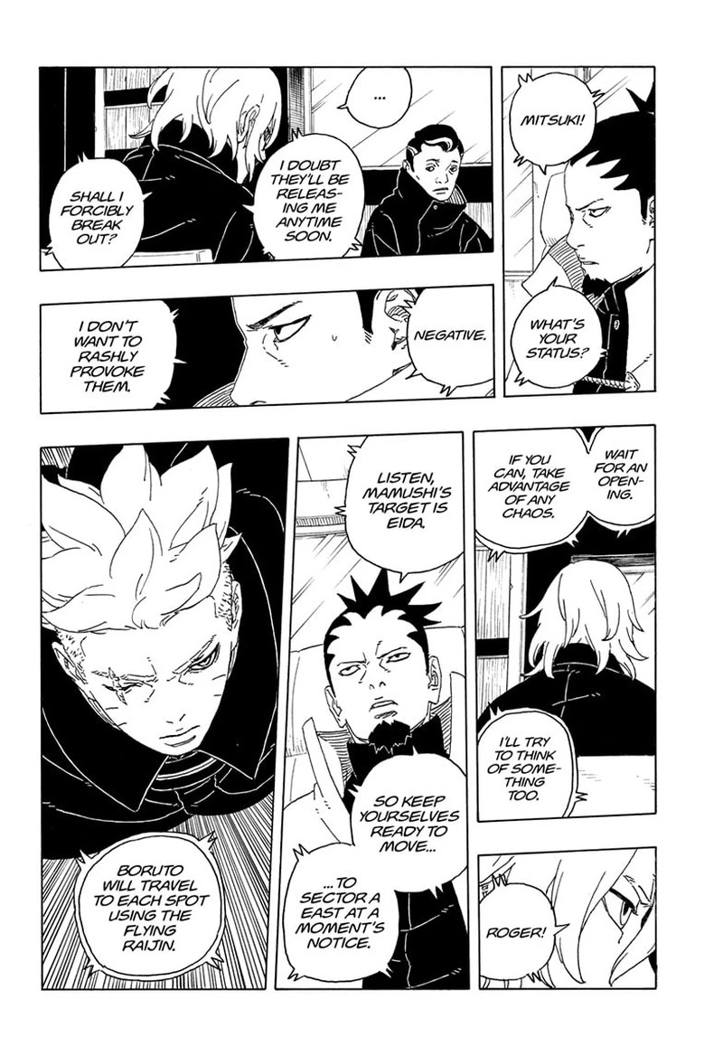 Boruto Two Blue Vortex Chapter 28 — page 32