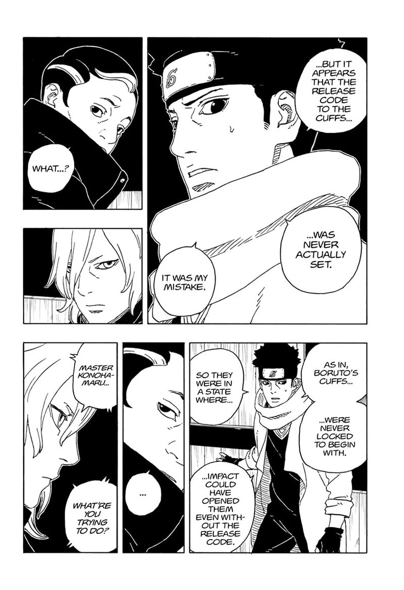 Boruto Two Blue Vortex Chapter 29 — page 32