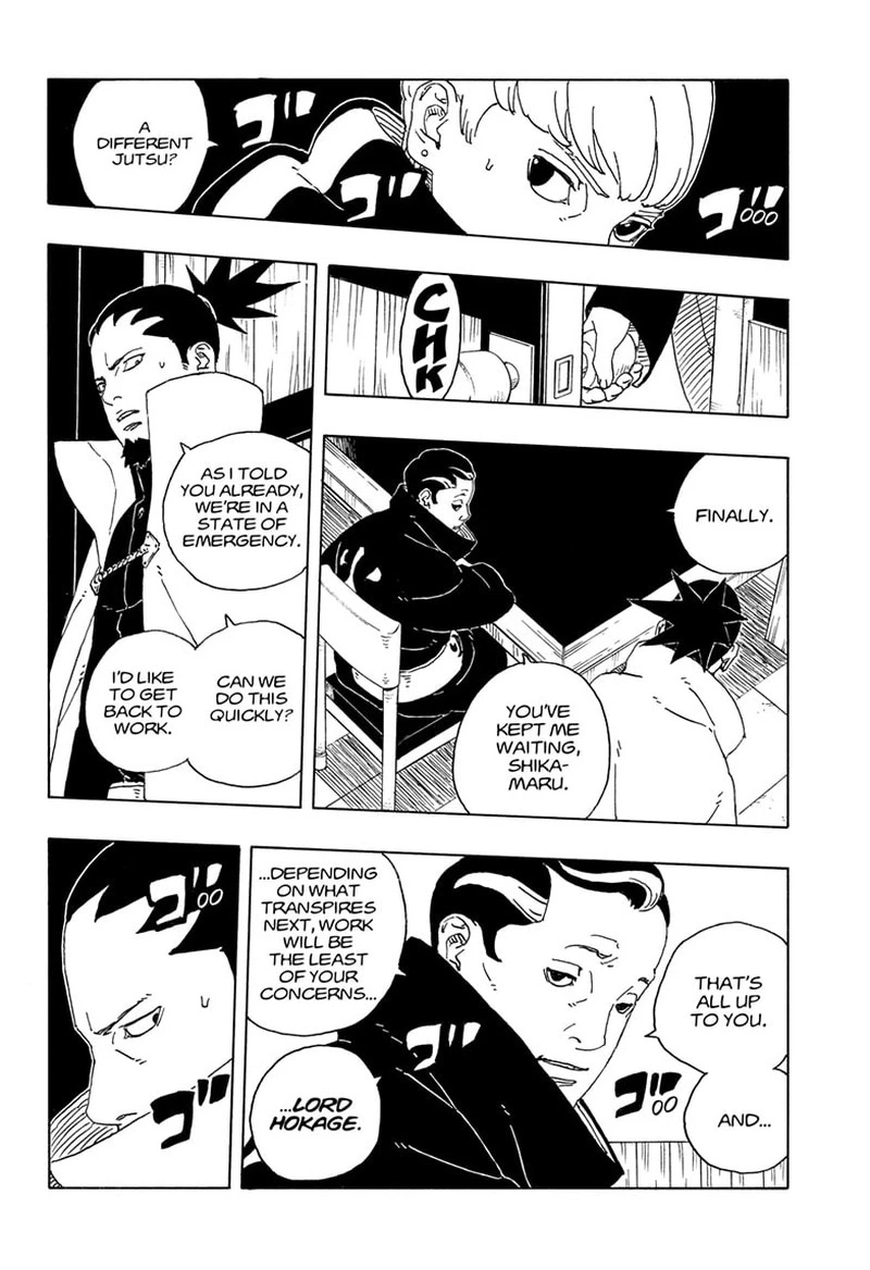 Boruto Two Blue Vortex Chapter 30 — page 27