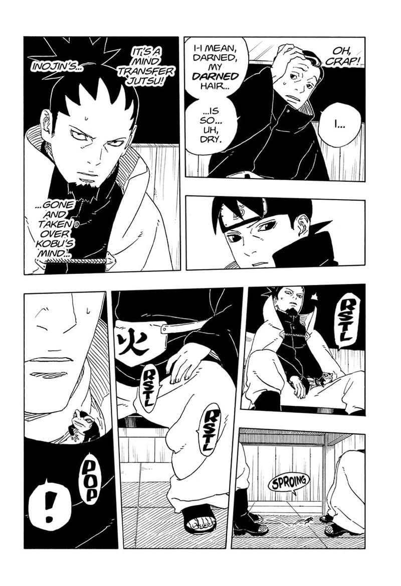 Boruto Two Blue Vortex Chapter 30 — page 33