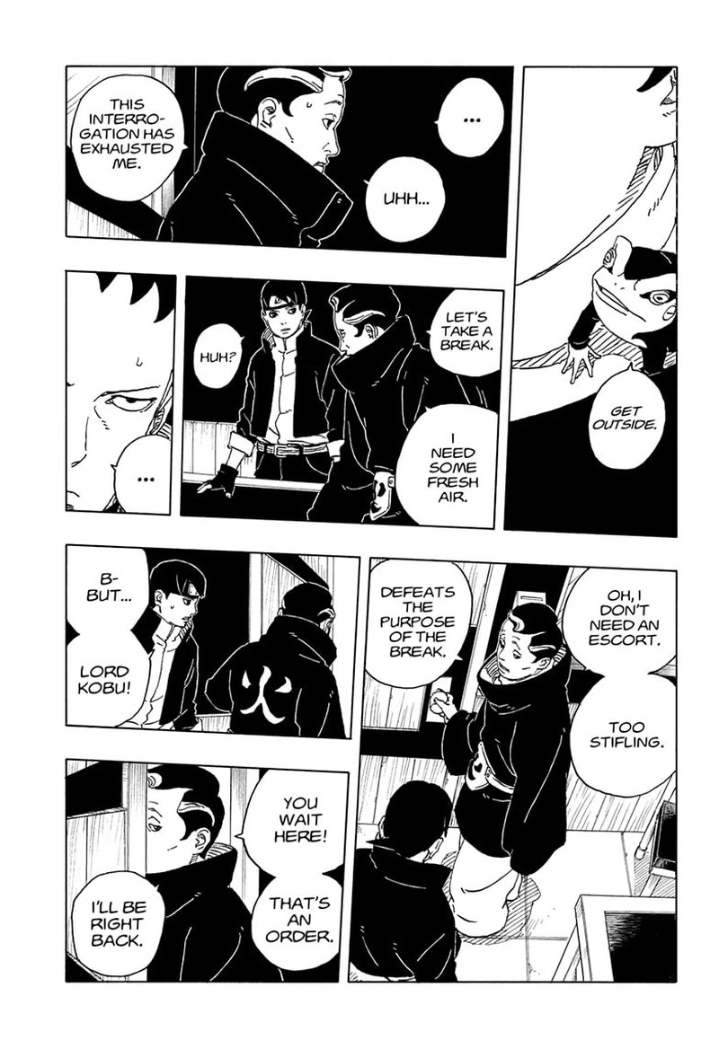 Boruto Two Blue Vortex Chapter 30 — page 34