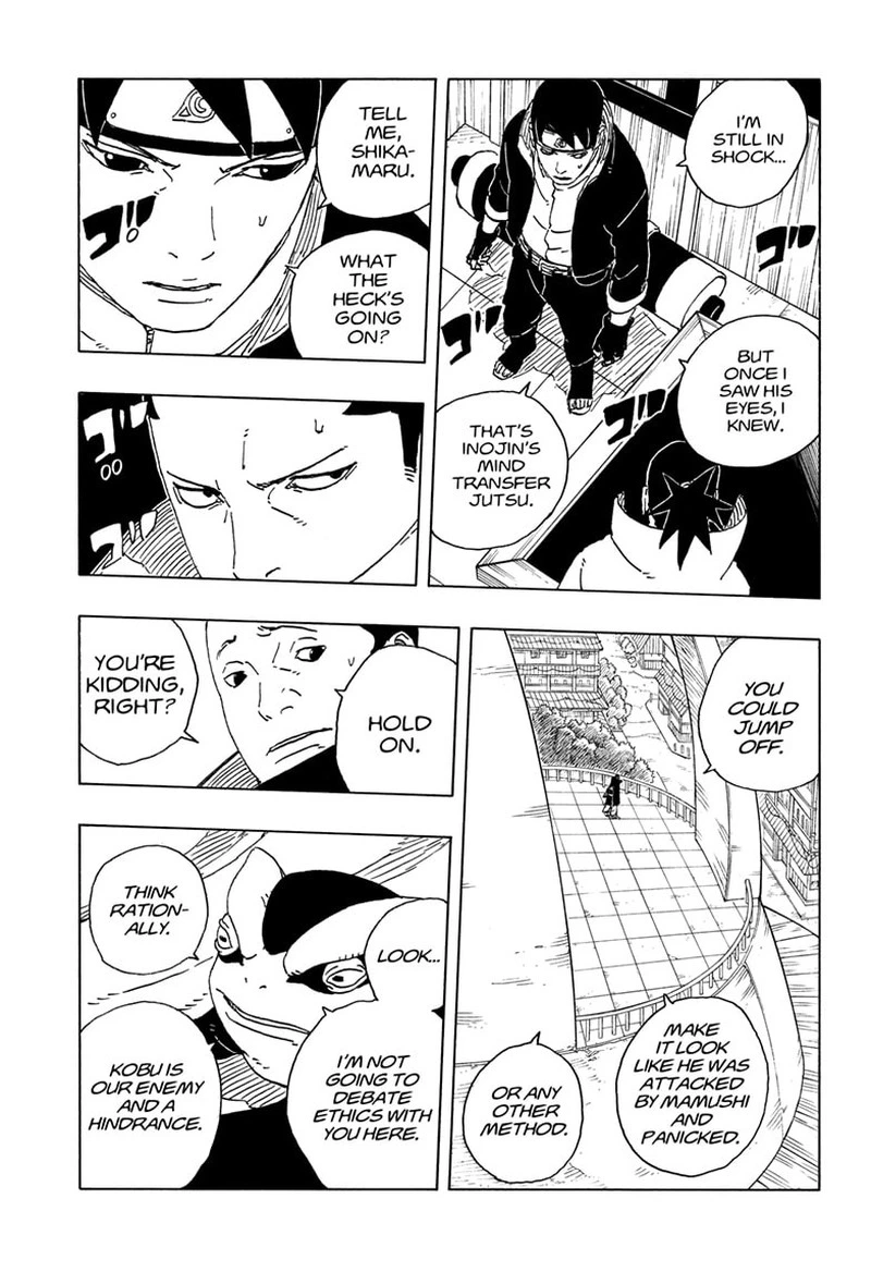 Boruto Two Blue Vortex Chapter 30 — page 38