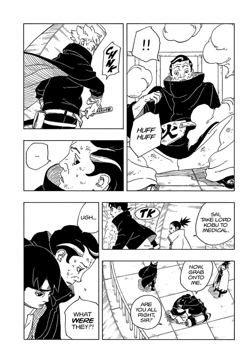 Boruto Two Blue Vortex Chapter 31 — page 35
