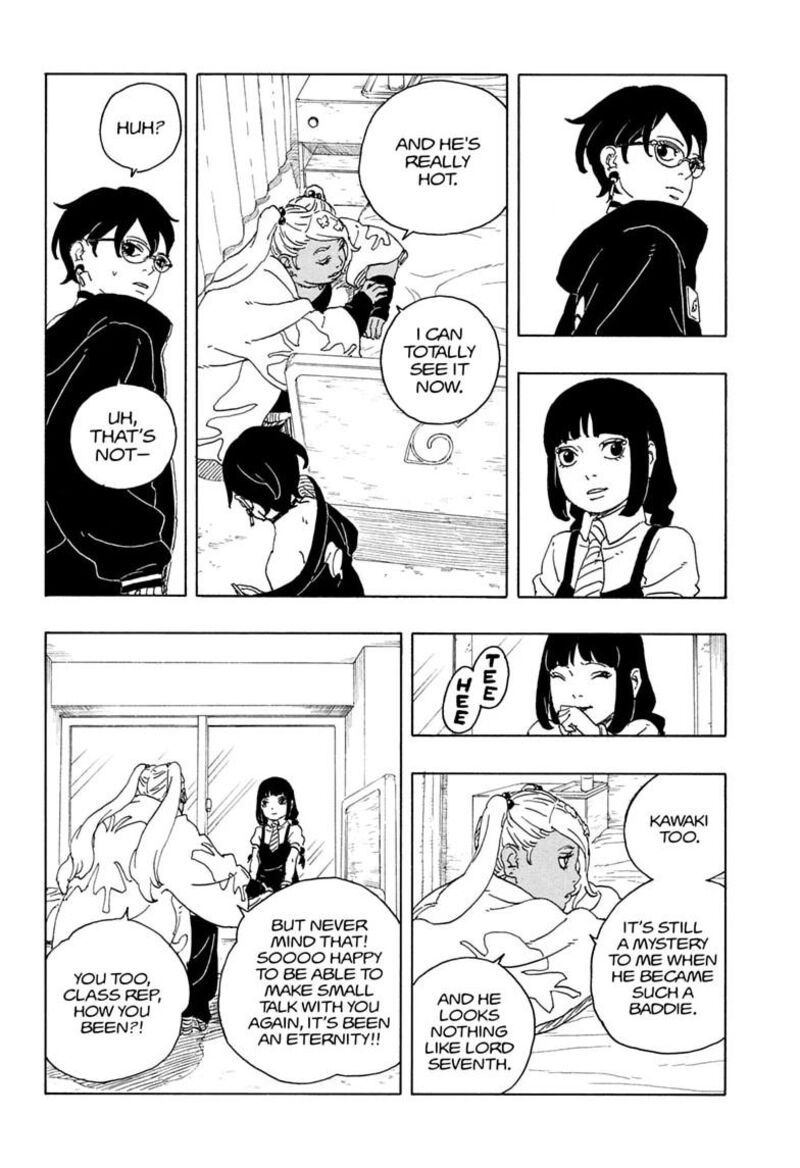 Boruto Two Blue Vortex Chapter 34 — page 32