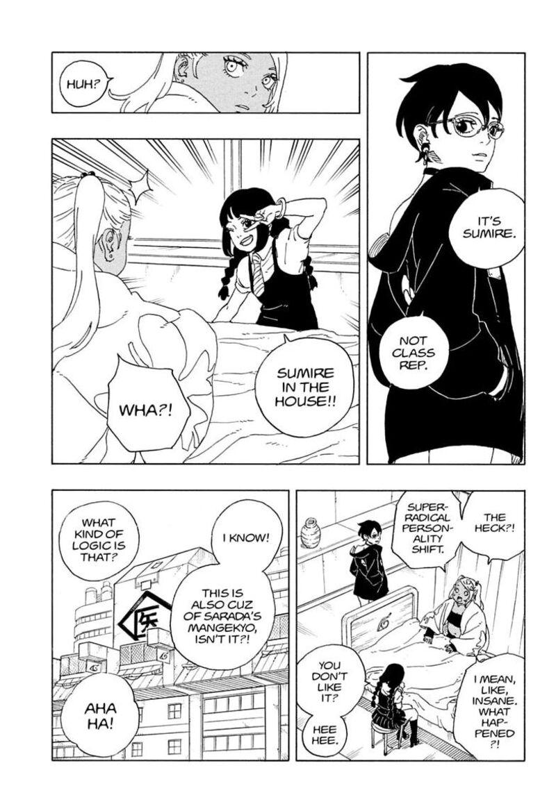 Boruto Two Blue Vortex Chapter 34 — page 33