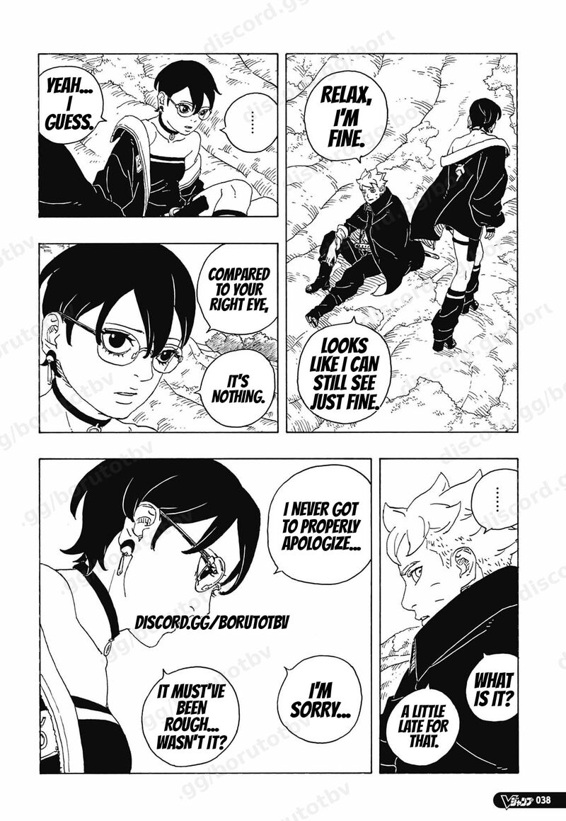 Boruto Two Blue Vortex Chapter 35 — page 21