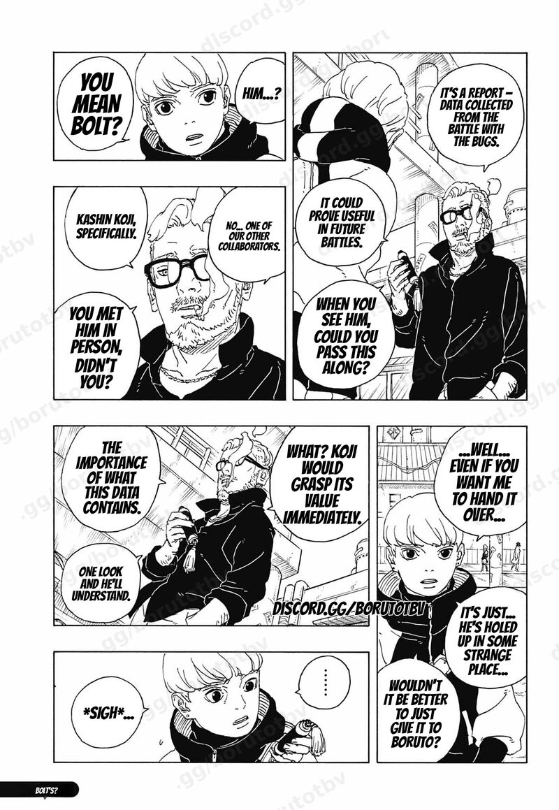 Boruto Two Blue Vortex Chapter 35 — page 32