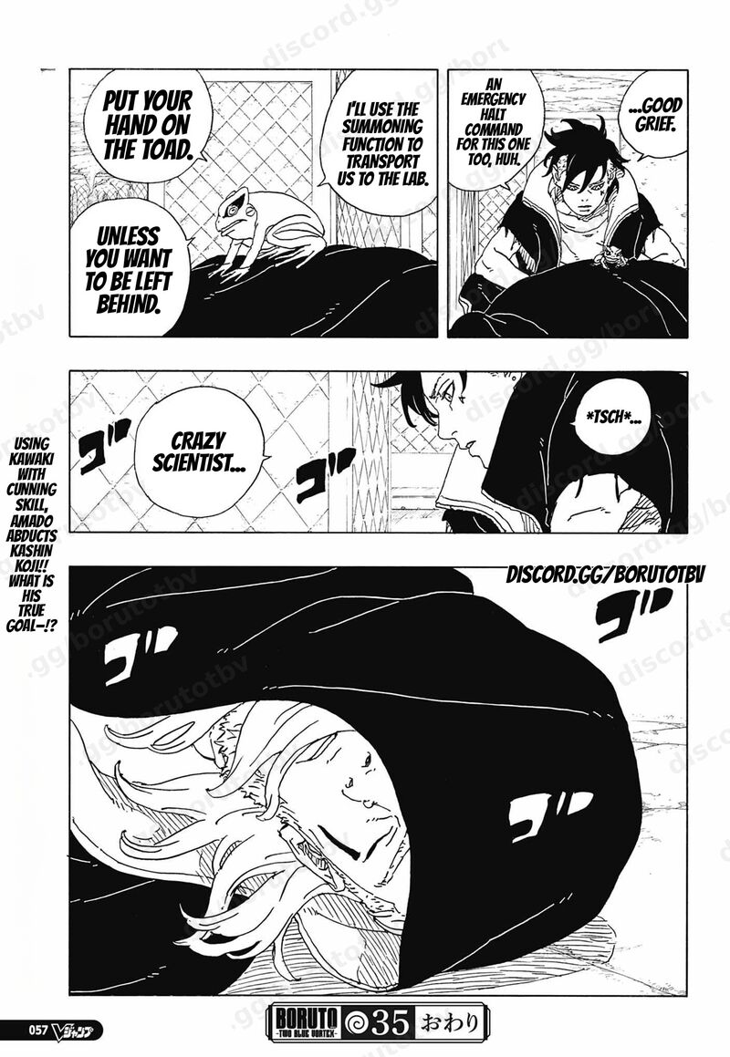 Boruto Two Blue Vortex Chapter 35 — page 40