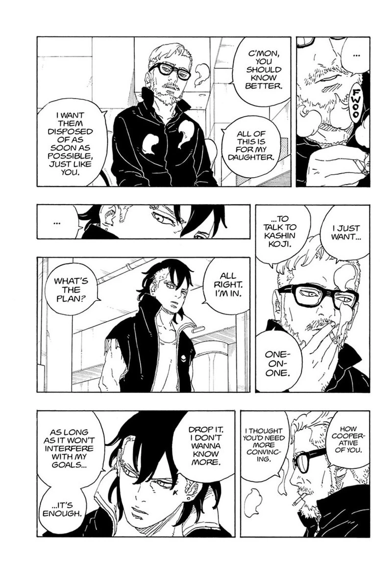 Boruto Two Blue Vortex Chapter 36 — page 3