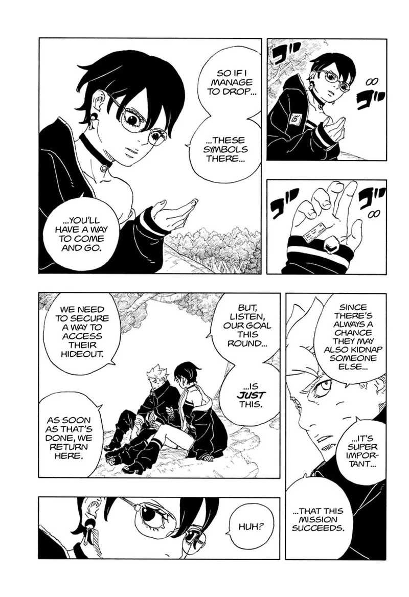 Boruto Two Blue Vortex Chapter 37 — page 3