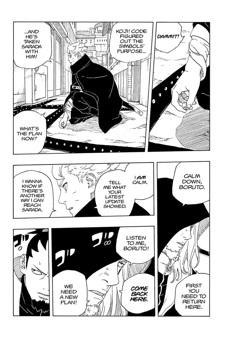 Boruto Two Blue Vortex Chapter 37 — page 6