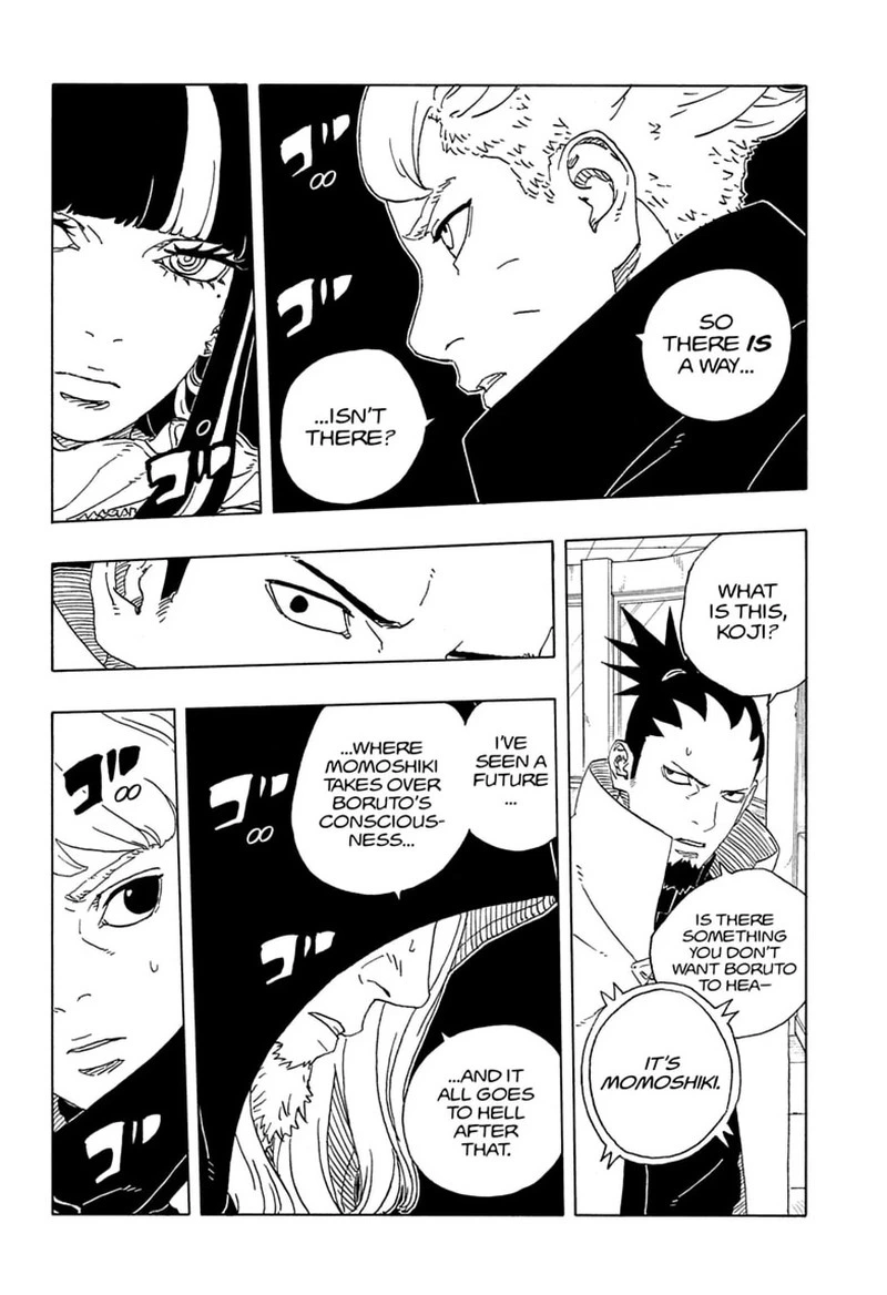 Boruto Two Blue Vortex Chapter 37 — page 8