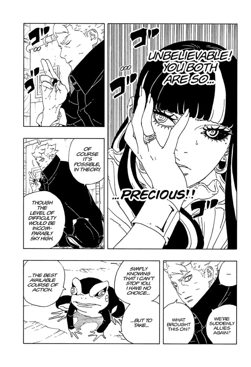 Boruto Two Blue Vortex Chapter 37 — page 35