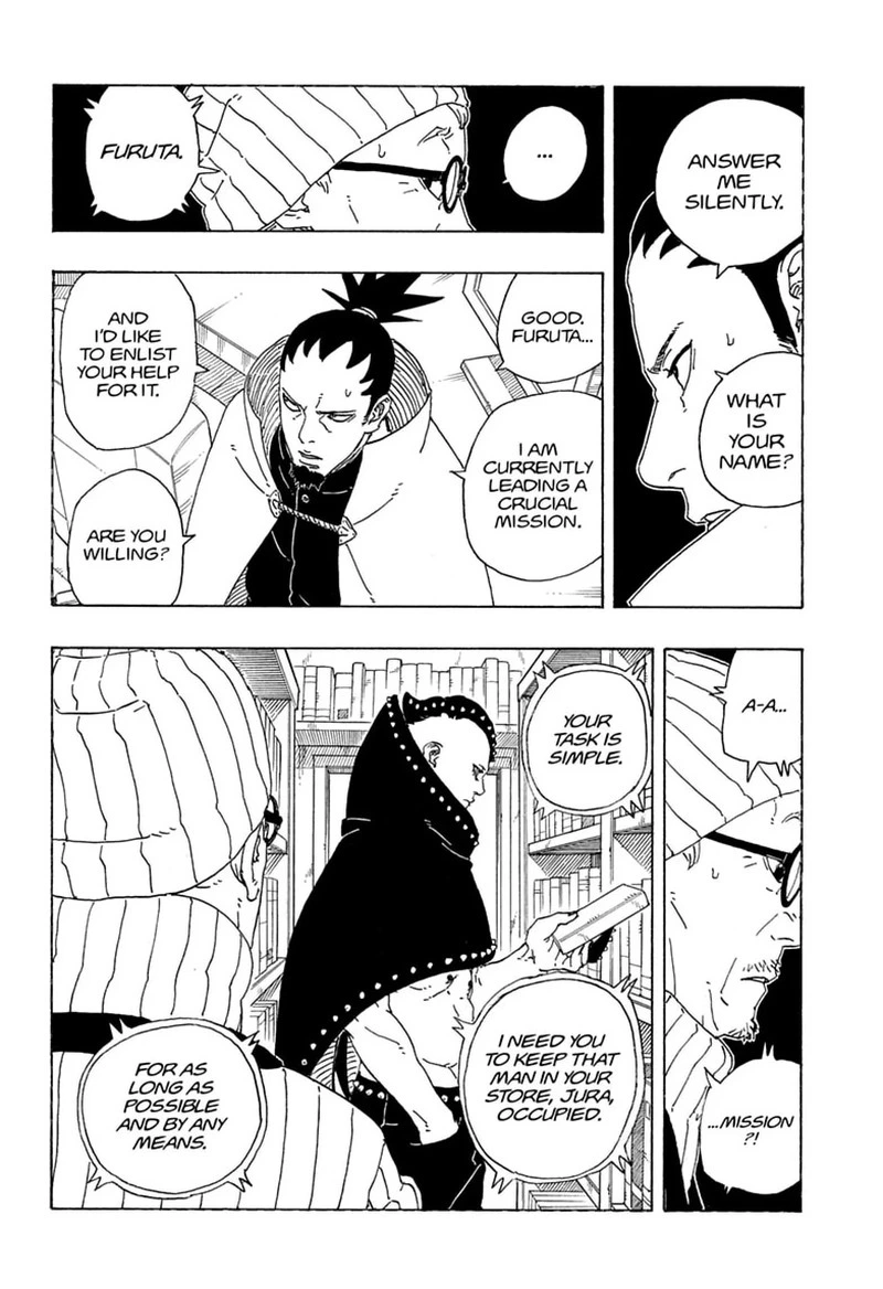 Boruto Two Blue Vortex Chapter 37 — page 38
