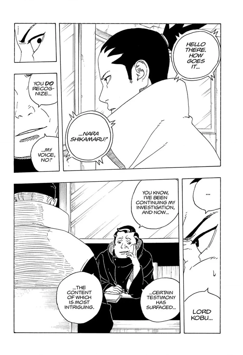 Boruto Two Blue Vortex Chapter 37 — page 40