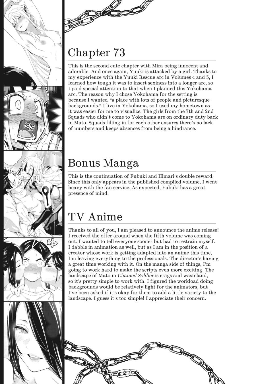 Chained Soldier Chapter 73.5 — page 9