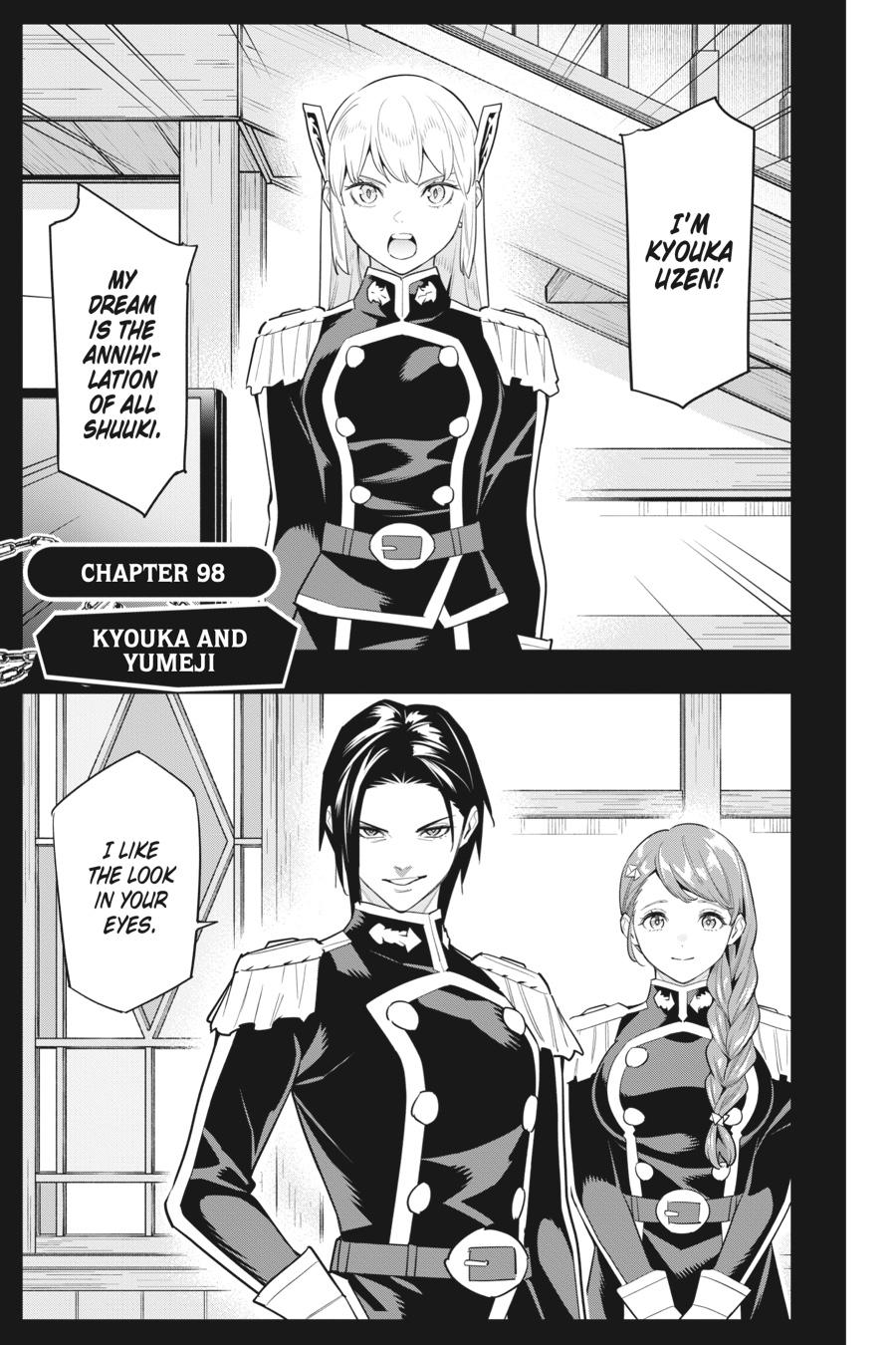 Chained Soldier Chapter 98 — page 1