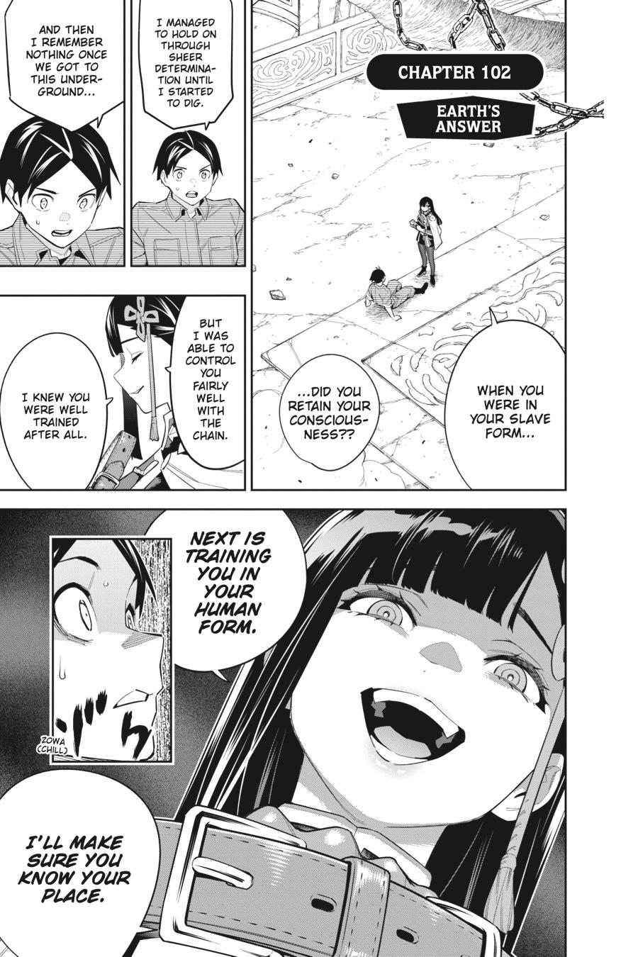 Chained Soldier Chapter 102 — page 1