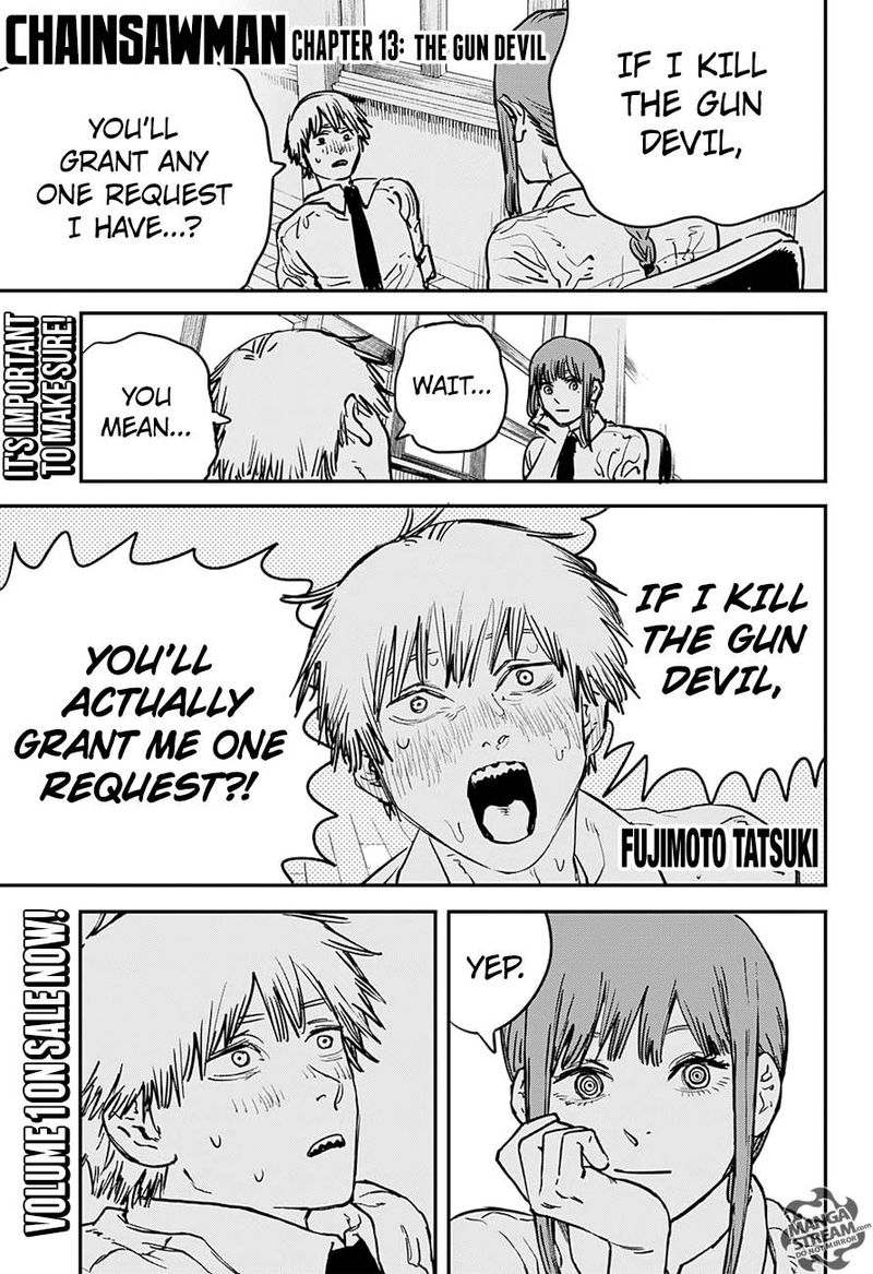 Chainsaw Man Chapter 13 — page 1