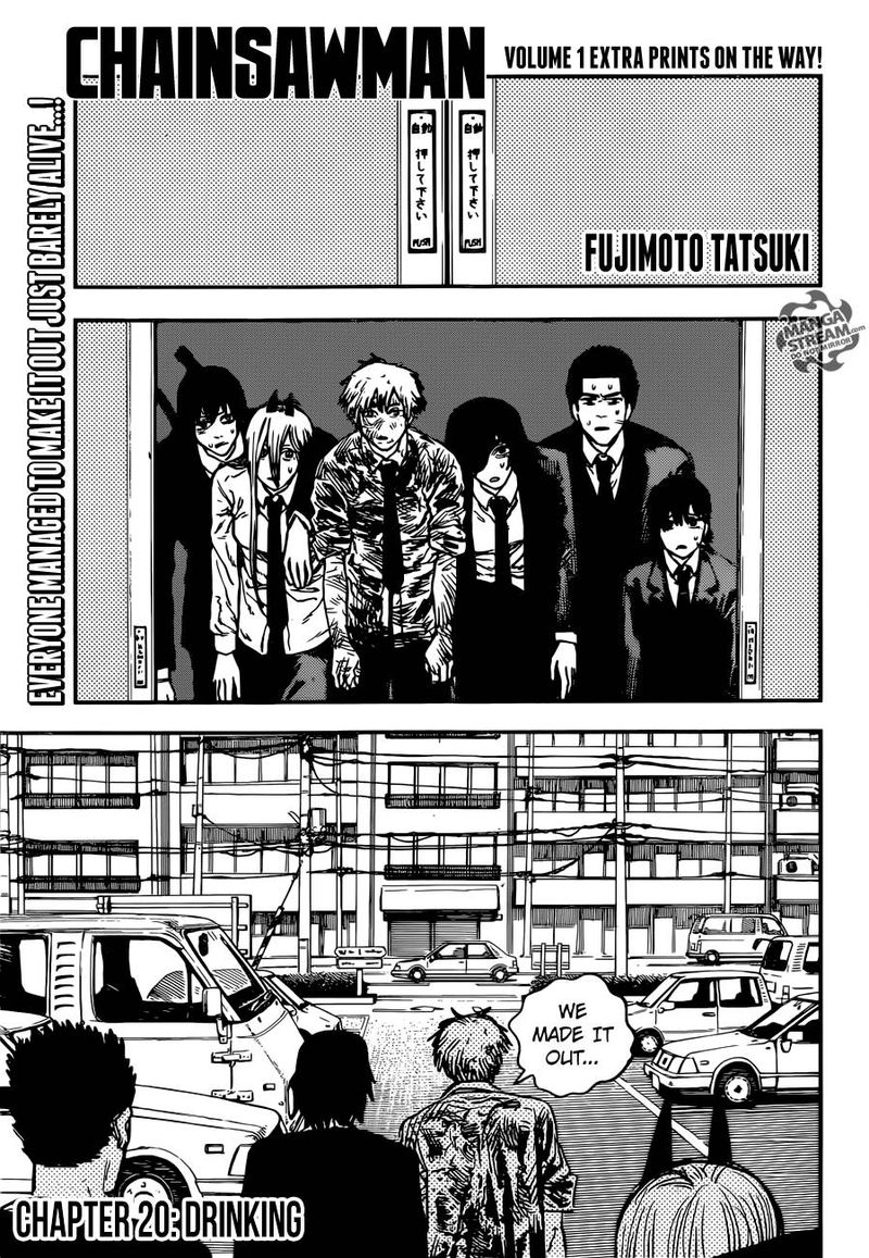 Chainsaw Man Chapter 20 — page 1