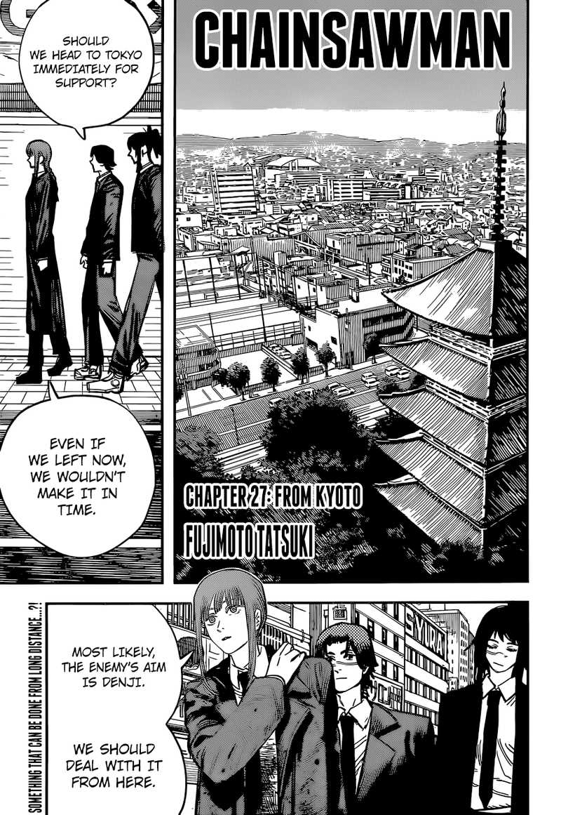 Chainsaw Man Chapter 27 — page 1