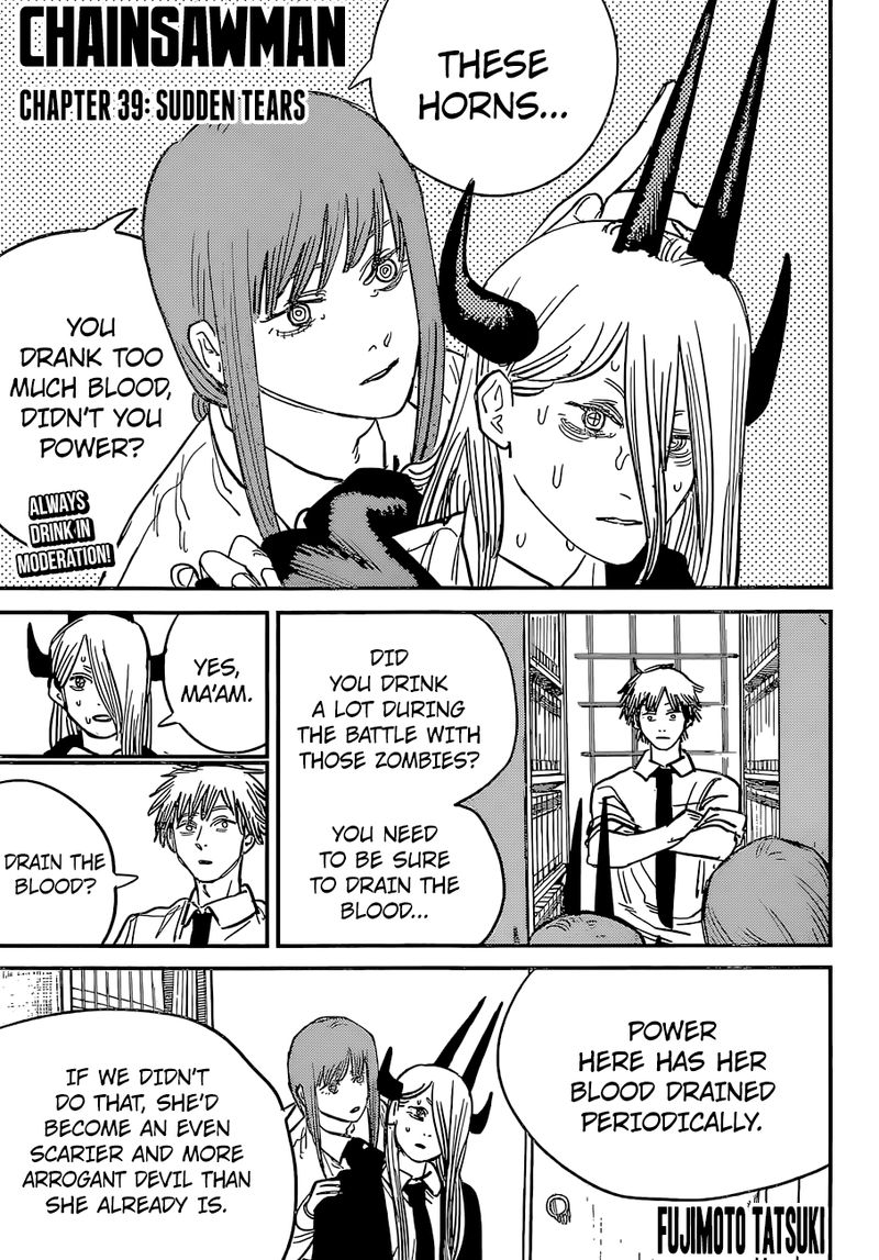 Chainsaw Man Chapter 39 — page 1