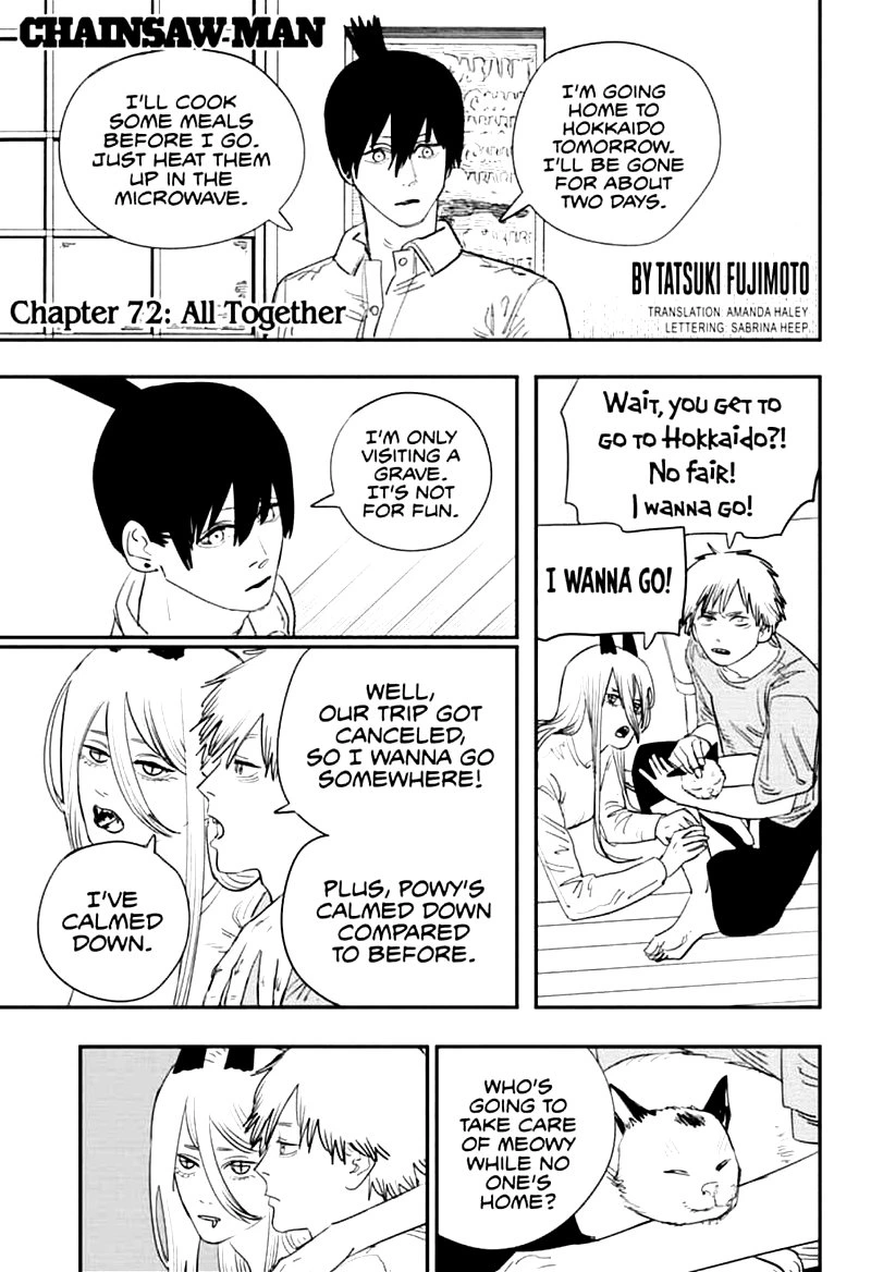 Chainsaw Man Chapter 72 — page 1
