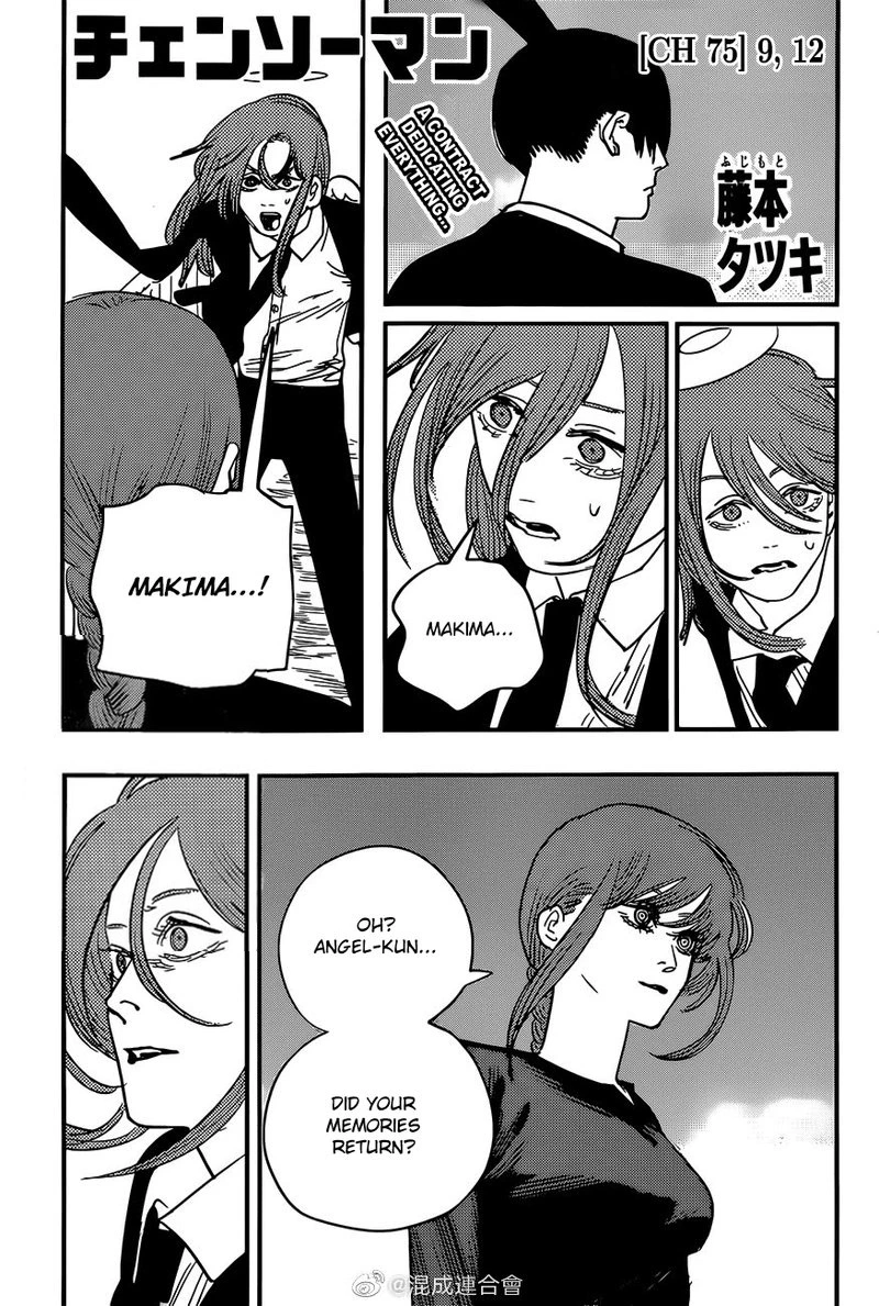 Chainsaw Man Chapter 75 — page 1