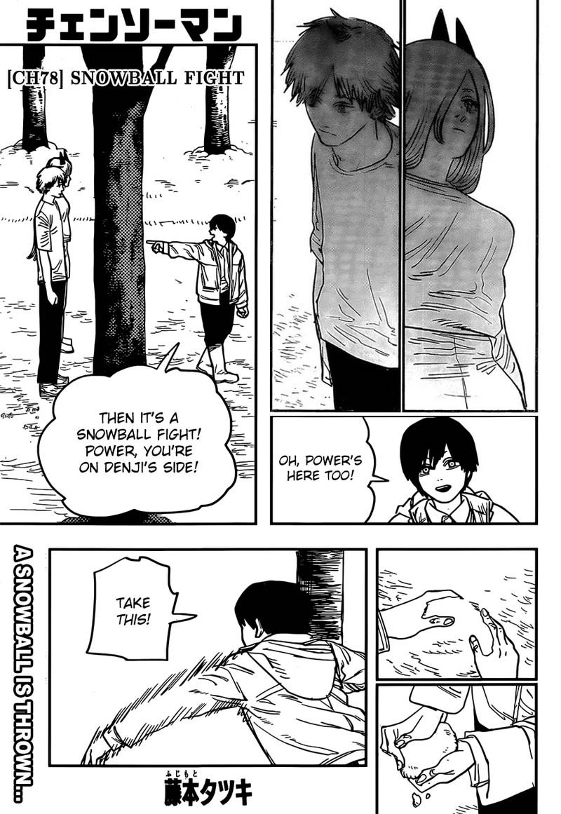 Chainsaw Man Chapter 78 — page 1