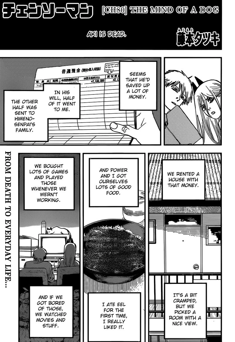 Chainsaw Man Chapter 80 — page 1