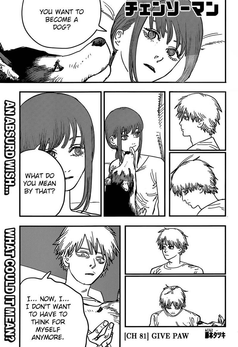 Chainsaw Man Chapter 81 — page 1