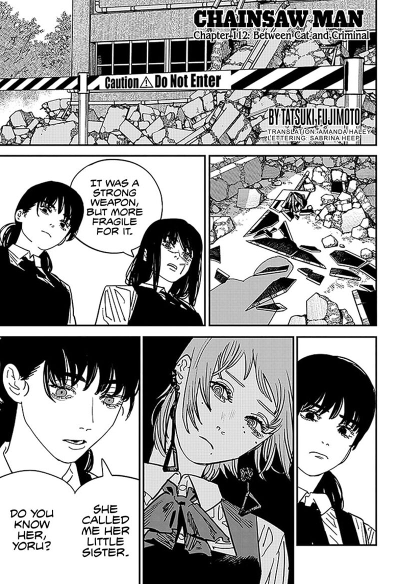 Chainsaw Man Chapter 112 — page 1