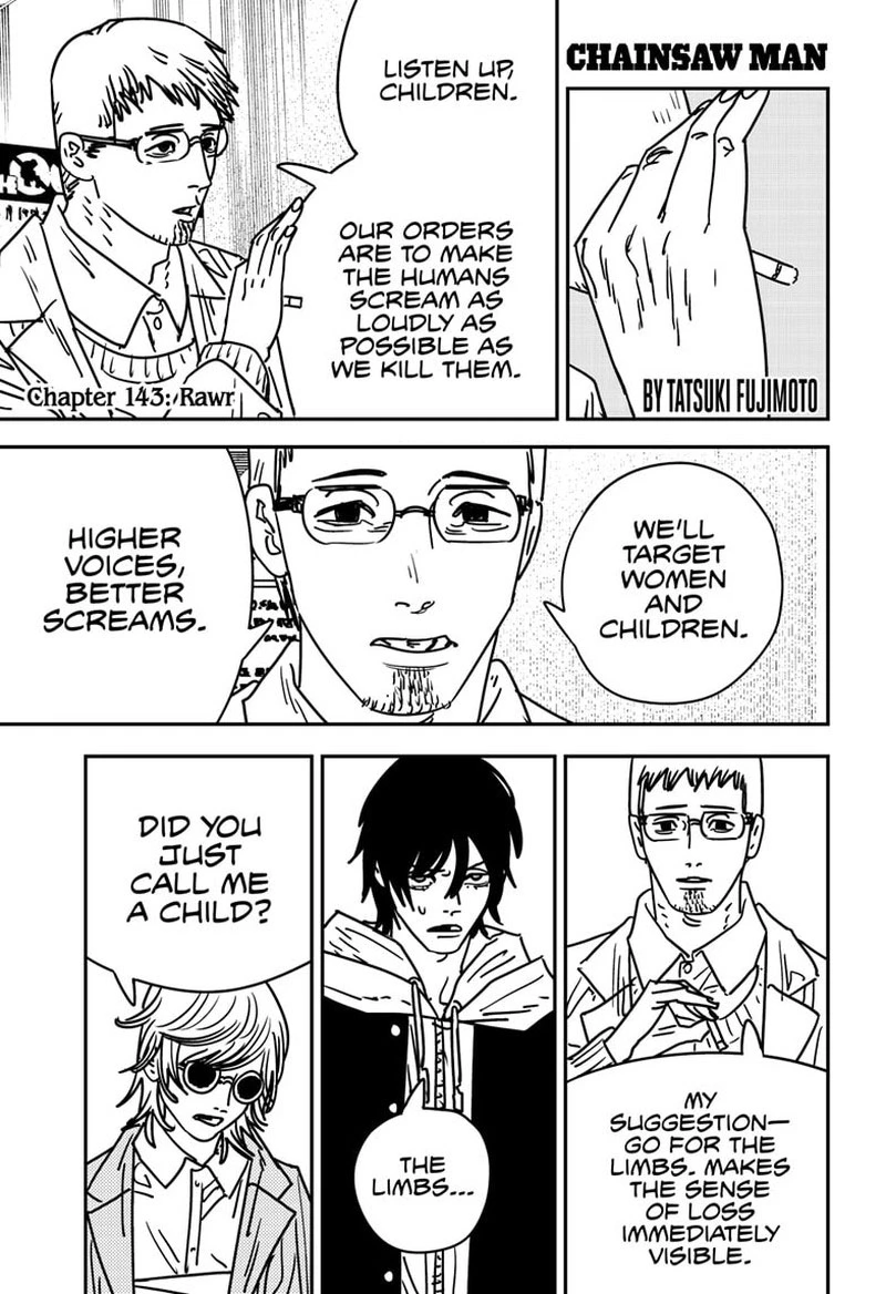 Chainsaw Man Chapter 143 — page 1