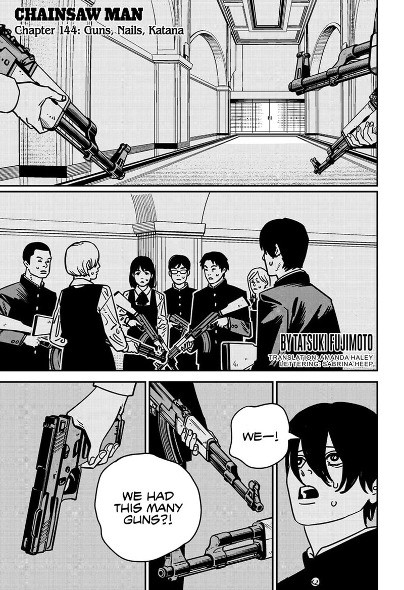 Chainsaw Man Chapter 144 — page 1