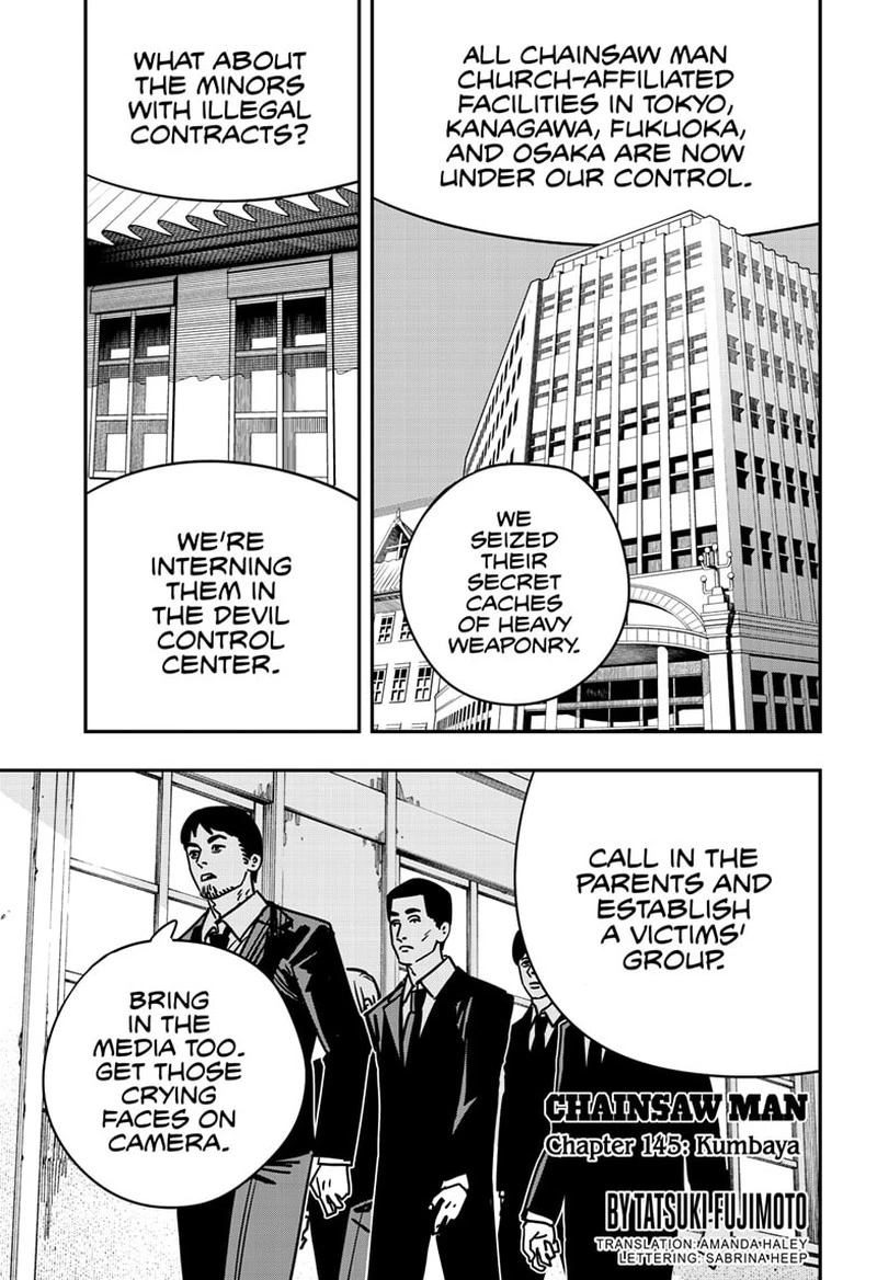Chainsaw Man Chapter 145 — page 1